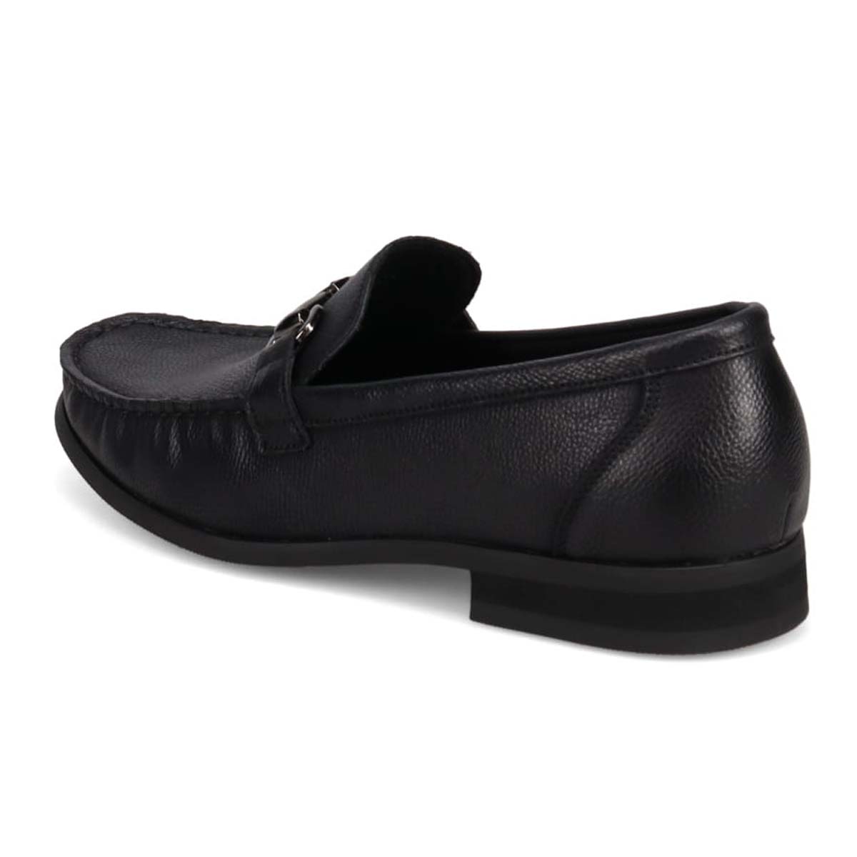 アビーロード ABBEY ROAD ビット金具付きスリッポンビジカジシューズ　AB9513 BLACK 25.0