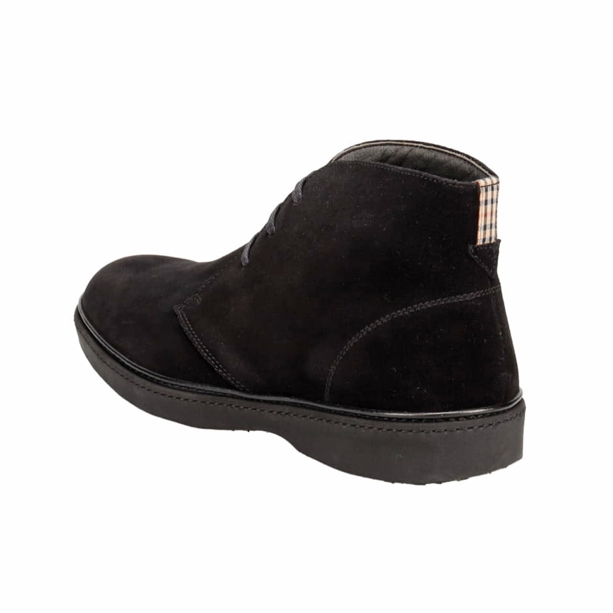 DAKS　レースアップ・ドレスブーツ DA2148 BLACK-VELOURS 25.0