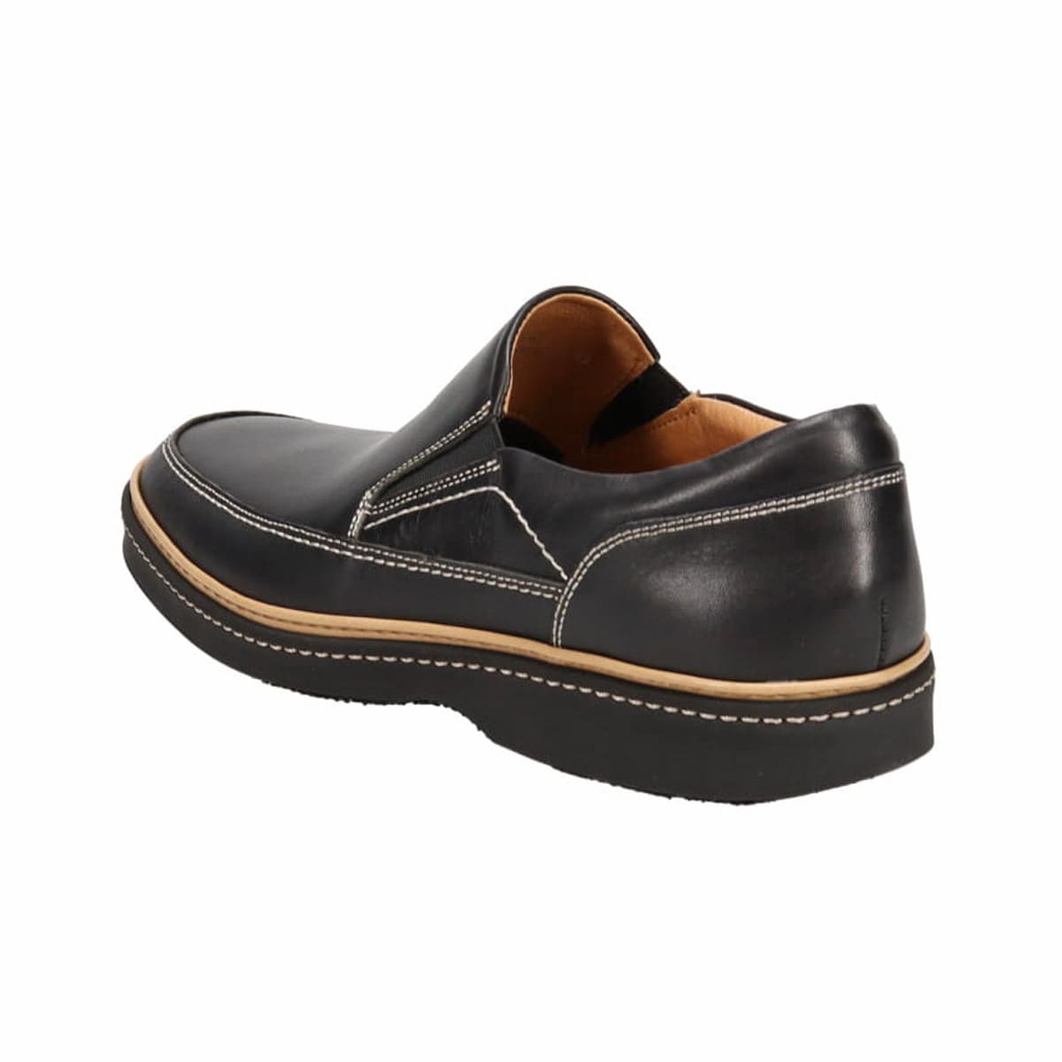DAKS スリップオン・カジュアルシューズ DA2318 BLACK 25.0