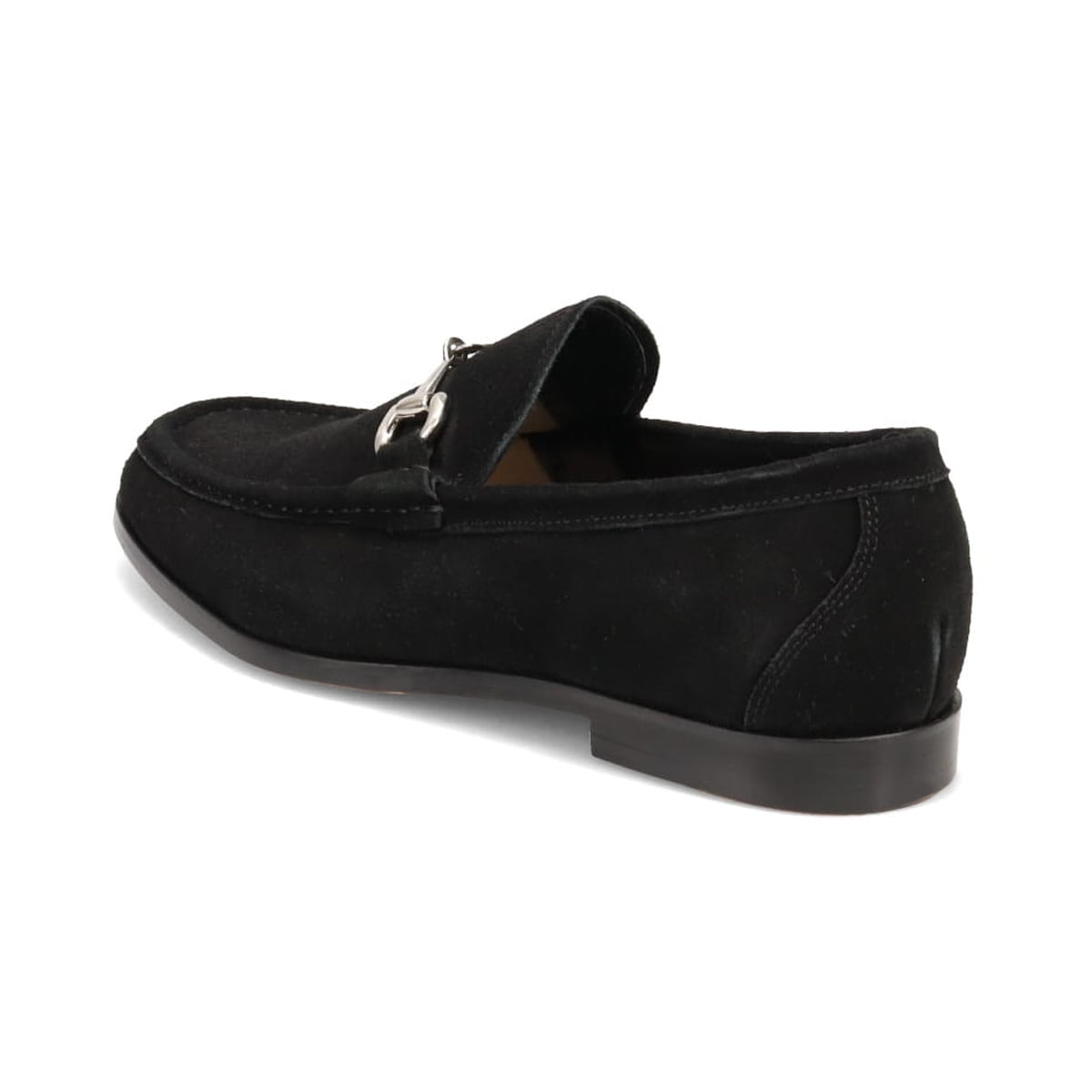 DAKS モカシンビット付きスリップオン・ビジネスシューズ DA5222 BLACK-SILKY 25.0