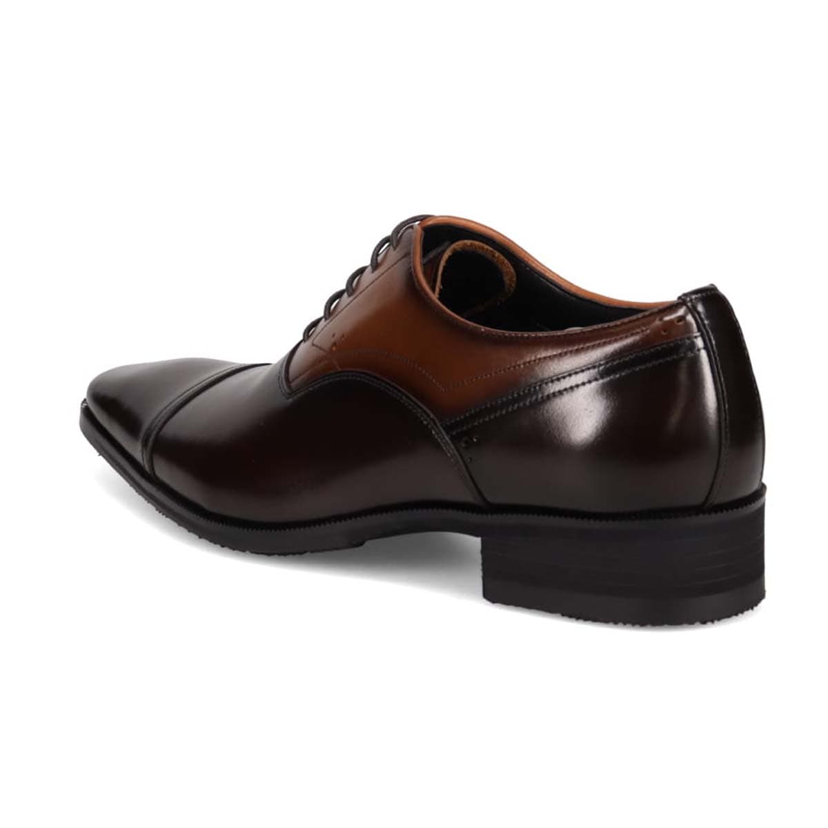 モデロ MODELLO 4ｃｍ４時間防水 内羽根ストレートチップドレスシューズ　DM1607H D-BROWN/BROWN 25.0