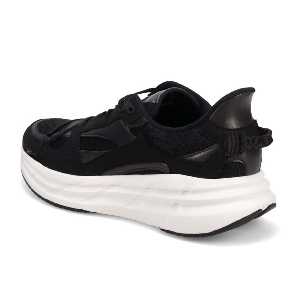 モデロ MODELLO 「リカバリーインソール」搭載で指圧効果により血行を115％促進。Recoveryナイロンメッシュスニーカー　DM2754R BLACK/C 25.0