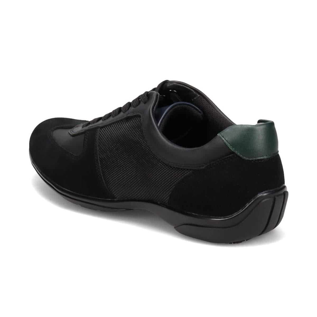 【抗ウイルス・抗菌加工】モデロ MODELLO  ドライビングレザースニーカー　DM3142 BLACK/C 25.0