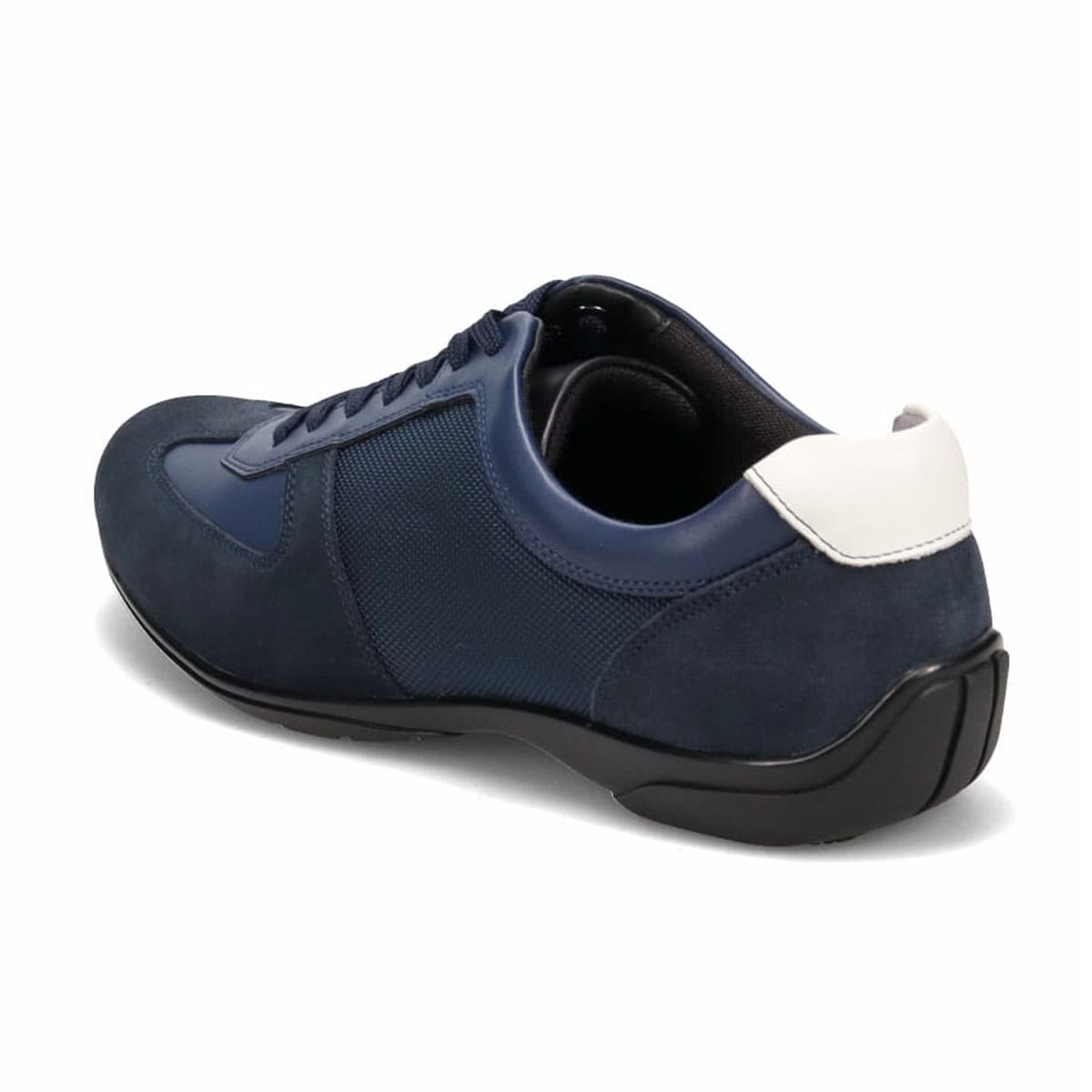 【抗ウイルス・抗菌加工】モデロ MODELLO  ドライビングレザースニーカー　DM3142 NAVY/C 25.0