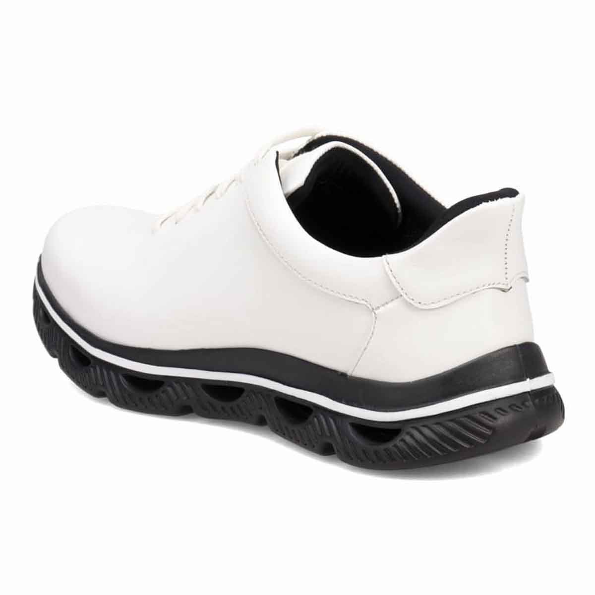モデロ MODELLO 「Recovery Shiatsu Insole」搭載で指圧効果により血行をよくする。 レザースニーカー　DM3342R WHITE 25.0