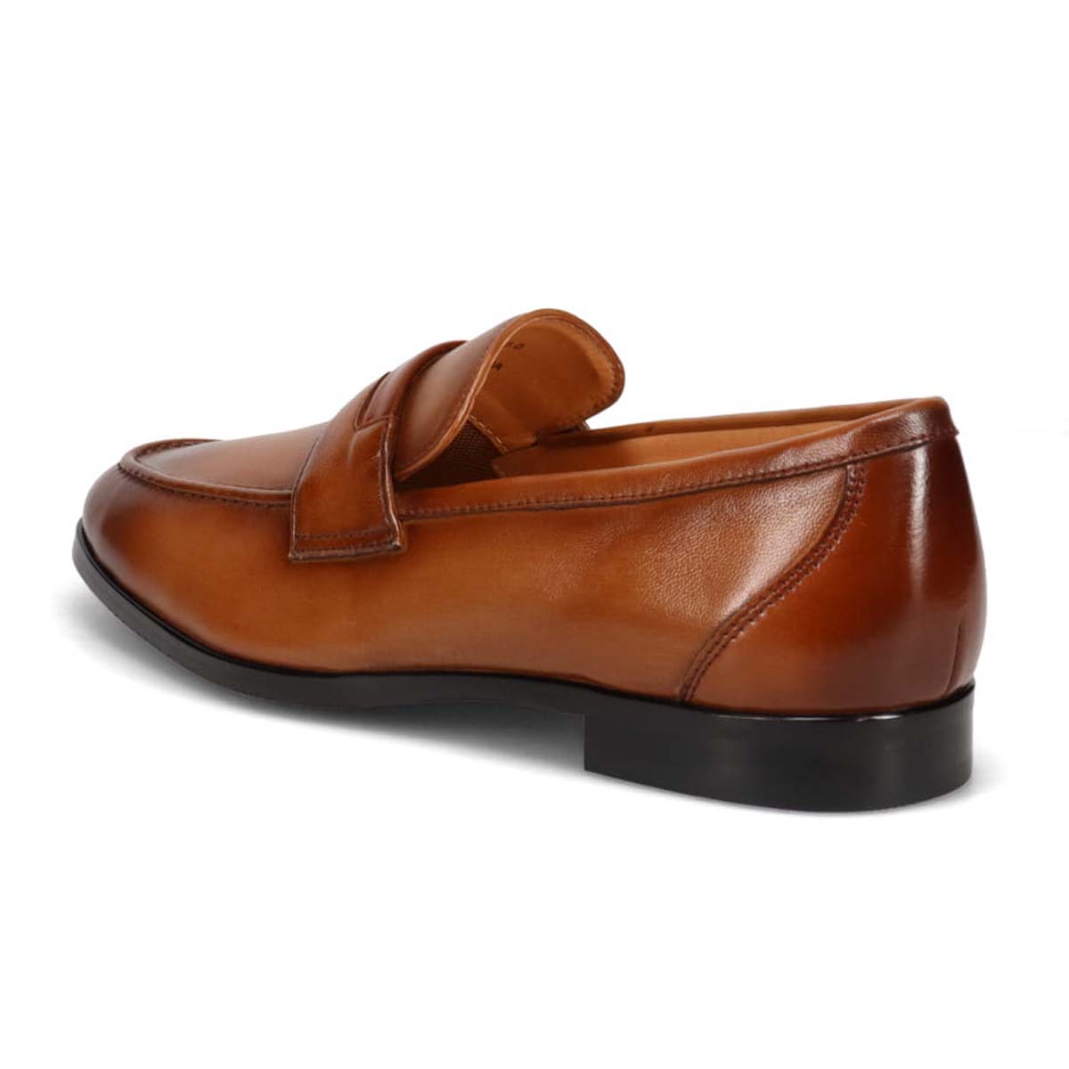 世界初のカバロス加工シリーズ　モデロ MODELLO スリッポンシューズ　DM3344 BROWN 25.0