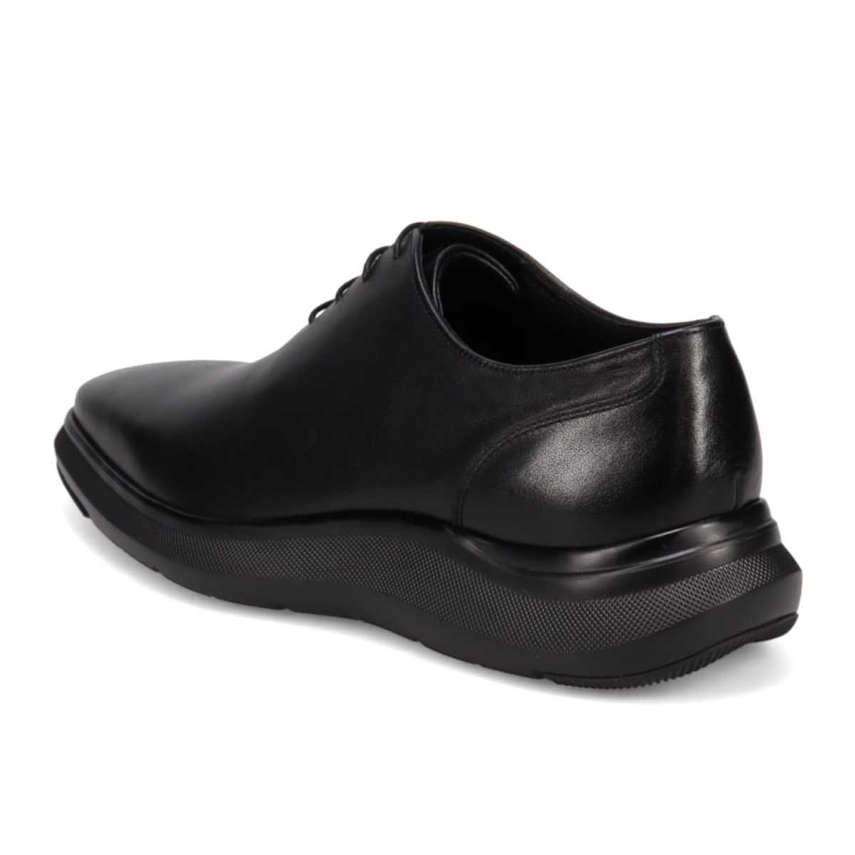 モデロ MODELLO 「リカバリーインソール」搭載で指圧効果により血行を115％促進。ホールカットドレスカジュアルシューズ　DM3352R BLACK 25.0