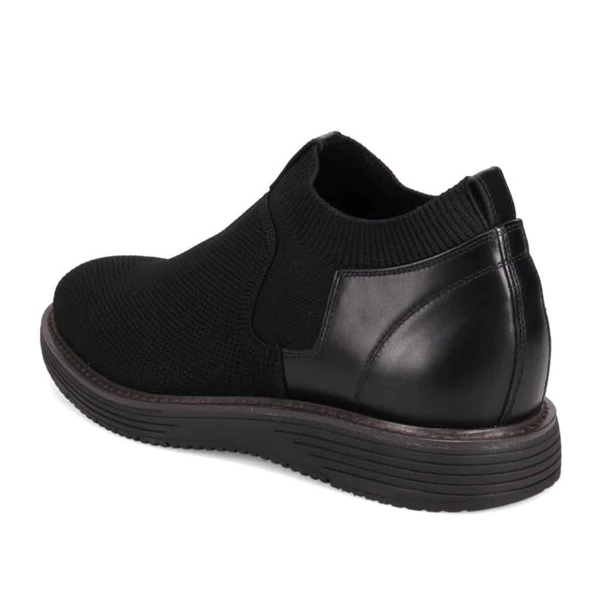 モデロ MODELLO 「Recovery Shiatsu Insole」搭載で指圧効果により血行をよくする。ニットブーティー　DM3416R BLACK 25.0