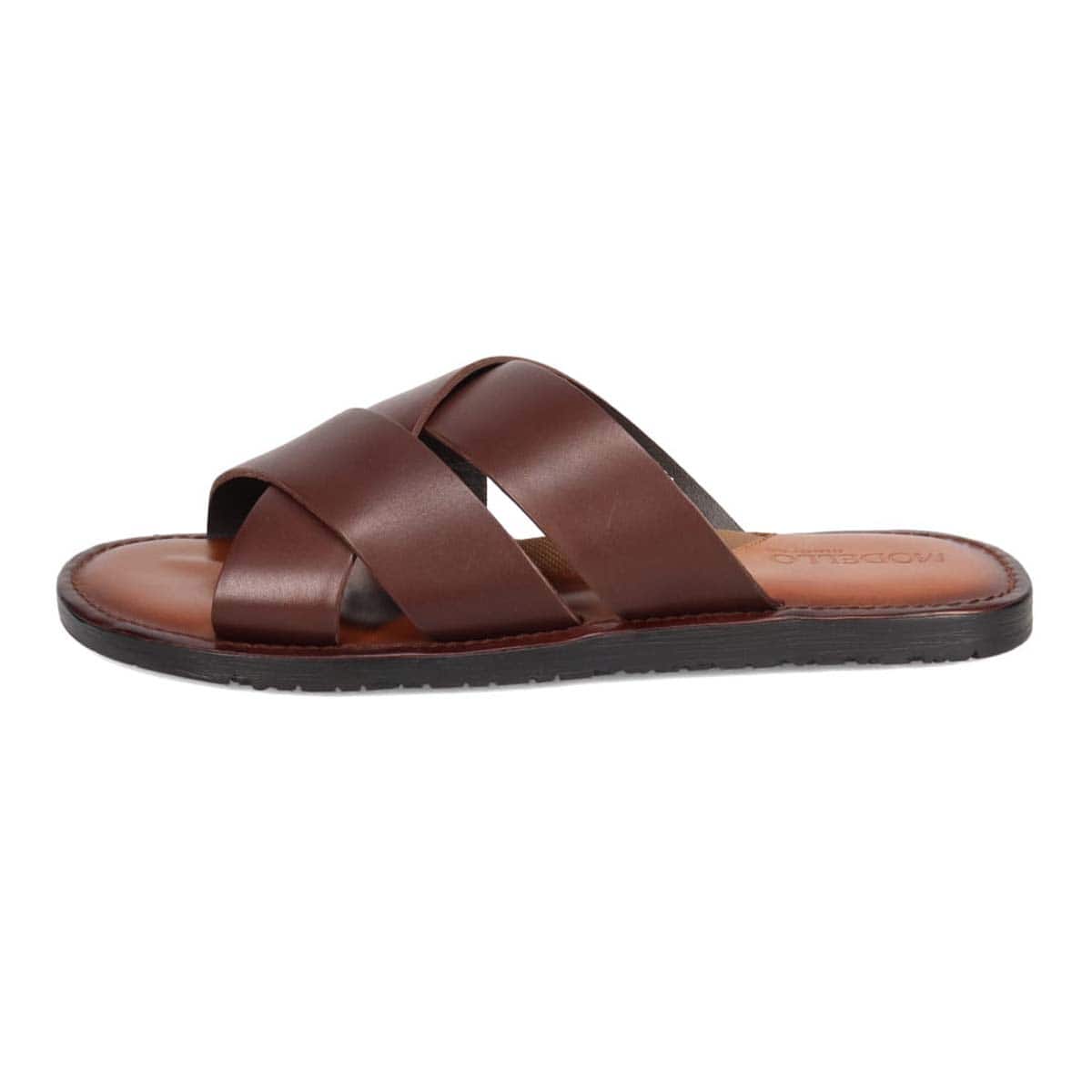 モデロ MODELLO レザーサンダル　DM5316 D-BROWN M(25.0～25.5cm)