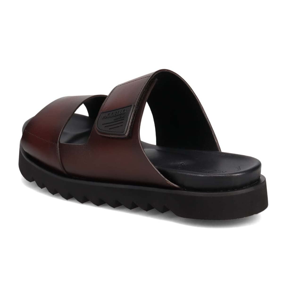 モデロ MODELLO 「リカバリーインソール」搭載で指圧効果により血行を115％促進。Recovery厚底サンダル　DM5320R D-BROWN M
