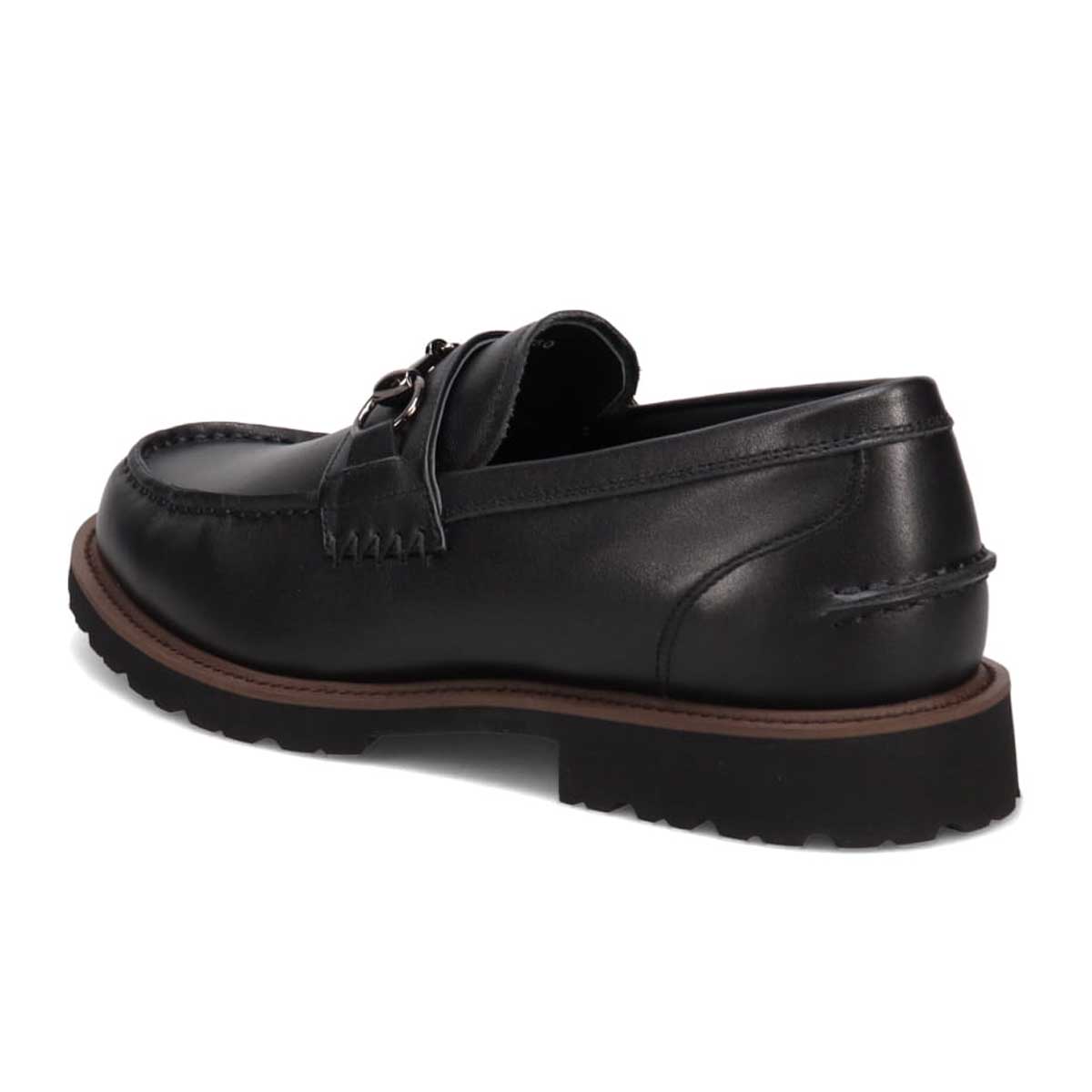 モデロ MODELLO 「リカバリーインソール」搭載で指圧効果により血行を115％促進。Recoveryビットローファー　DM5516R BLACK 25.0