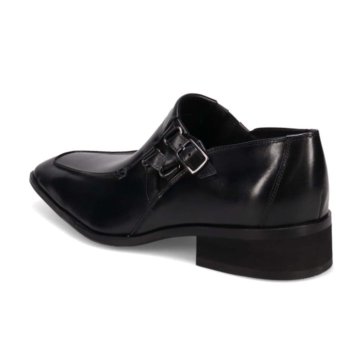 モデロ MODELLO 「リカバリーインソール」搭載で指圧効果により血行を115％促進。モンクストラップ ドレスシューズ　DM5520XR BLACK 25.0