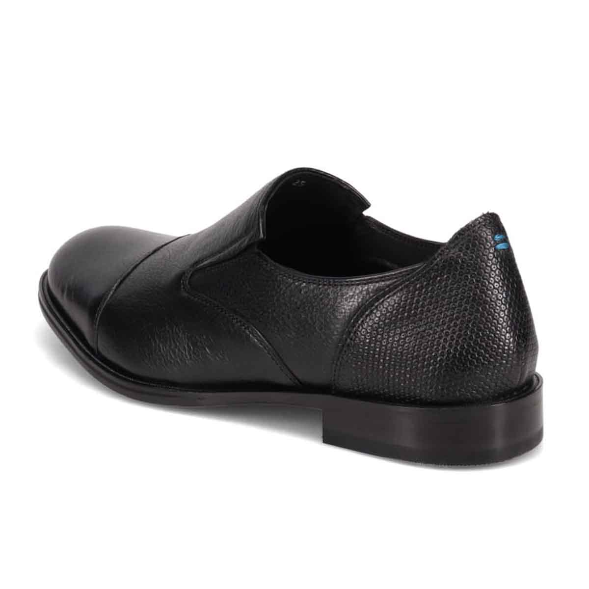 モデロ MODELLO 「Recovery Shiatsu Insole」搭載で指圧効果により血行をよくする。サイドゴア カジュアルスリッポンビジネスシューズ　DM5534XR BLACK 25.0