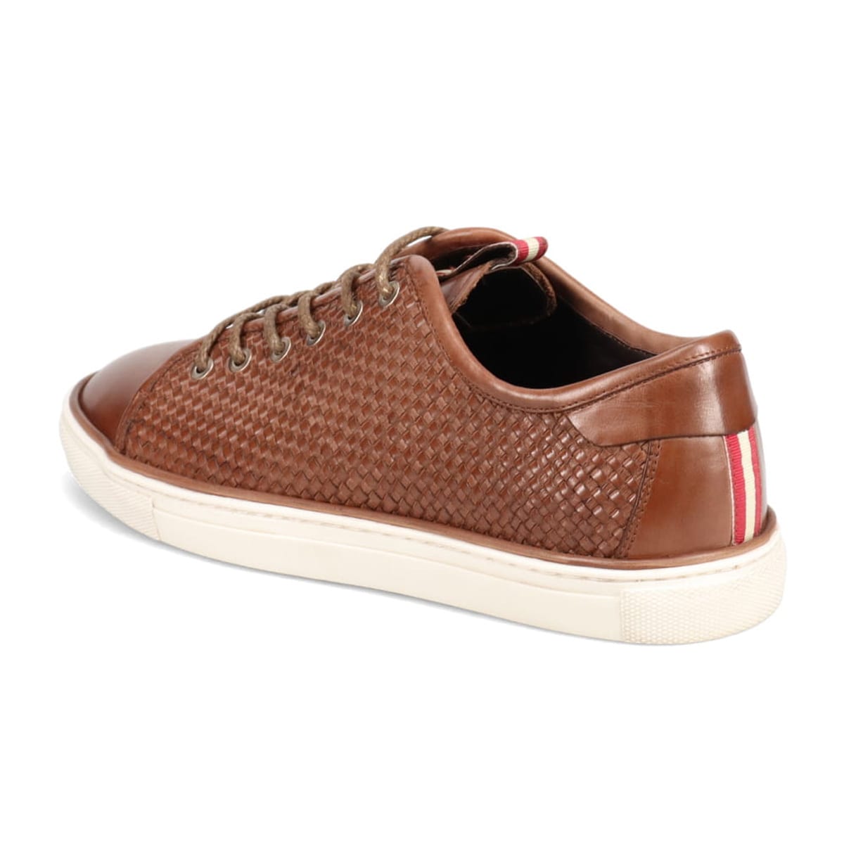 【抗ウイルス・抗菌加工】MODELLO モデロ カジュアル メッシュ レザースニーカー　DM5551 BROWN/C 25.0