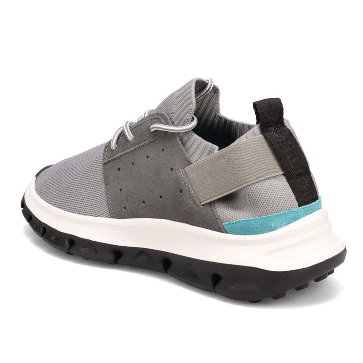 モデロ MODELLO 「リカバリーインソール」搭載で指圧効果により血行を115％促進。 レースアップカジュアルスニーカー　DM6522R L-GRAY M(25.0～25.5cm)