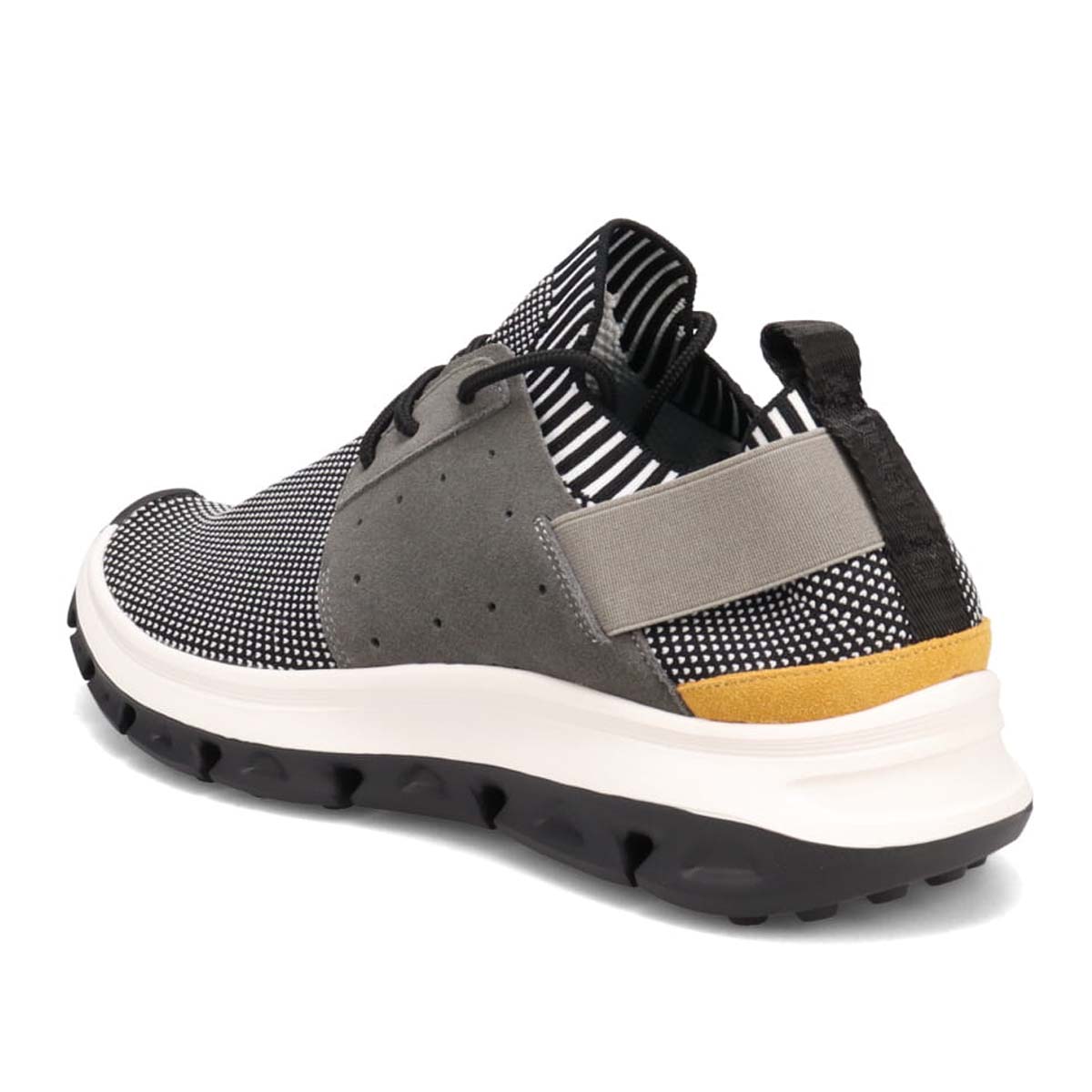 モデロ MODELLO レースアップカジュアルスニーカー　DM6522 BLACK/WHITE M(25.0～25.5cm)