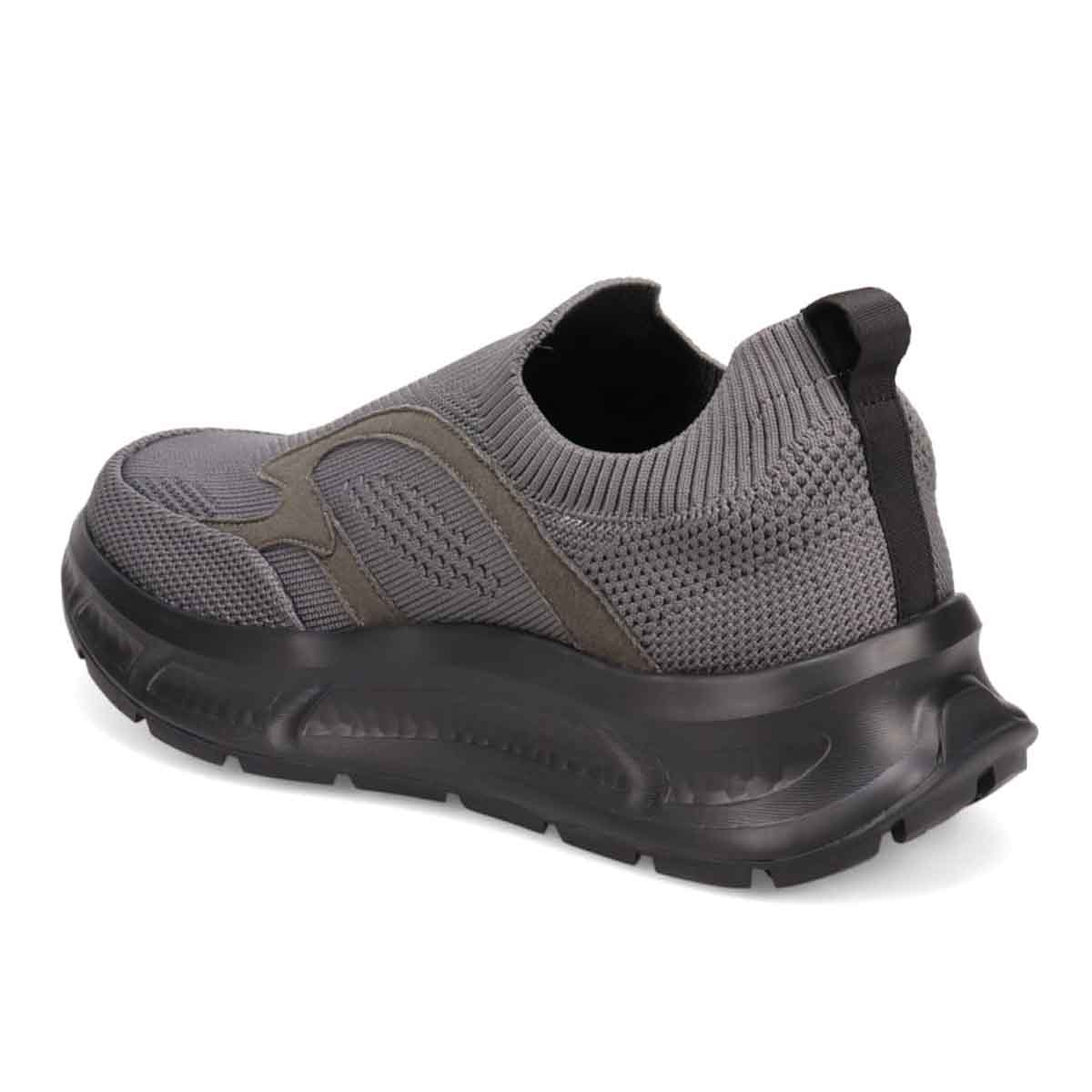 モデロ MODELLO 「Recovery Shiatsu Insole」搭載で指圧効果により血行をよくする。厚底ニット スリッポンスニーカー　DM6531R D-GRAY 25.0