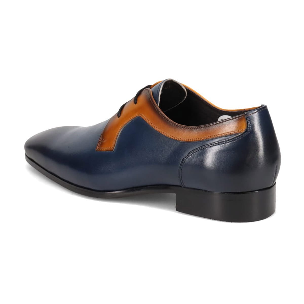 モデロ MODELLO プレーントゥ・ドレスシューズ　DM7283 NAVY/L-BROWN 25.0