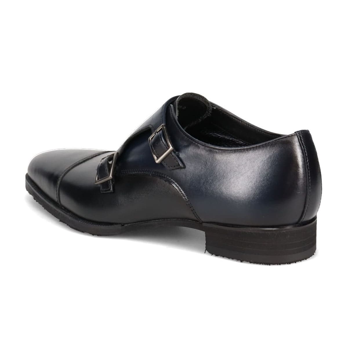 ≪EC限定カラー≫【抗ウイルス・抗菌加工】モデロ MODELLO GORE-TEX ダブルモンクドレスシューズ　DM804G BLACK/NAVY（EC限定カラー） 25.0