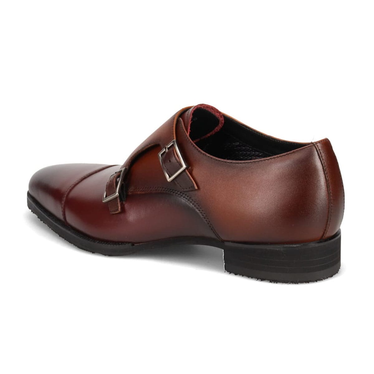 ≪EC限定カラー≫【抗ウイルス・抗菌加工】モデロ MODELLO GORE-TEX ダブルモンクドレスシューズ　DM804G BURGUNDY/D-BROWN（EC限定カラー） 25.0