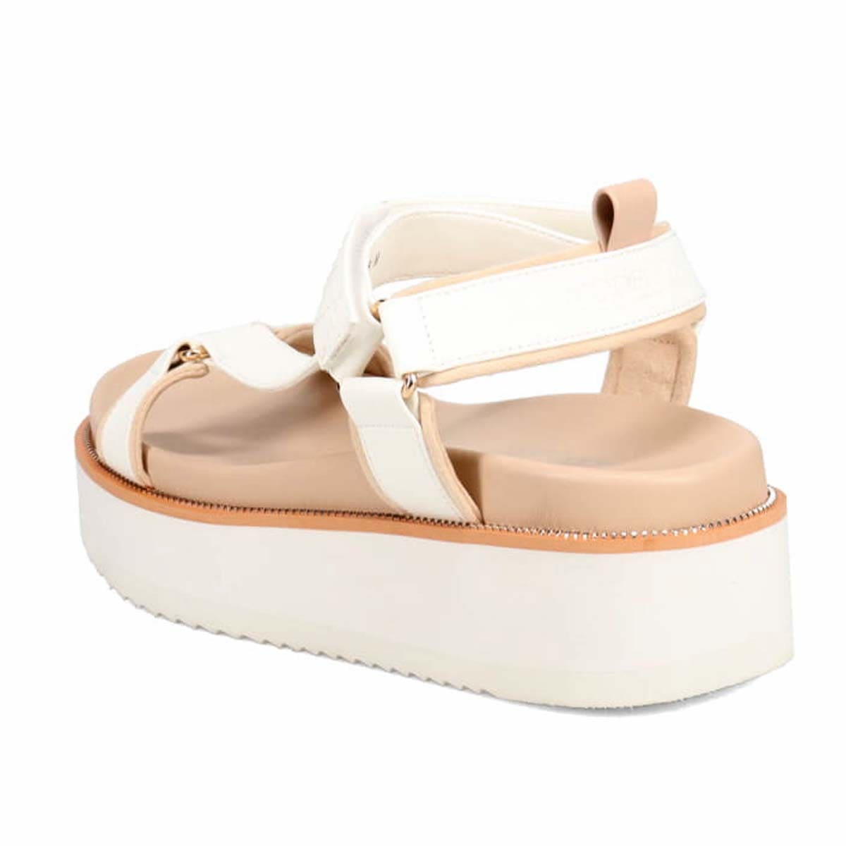 モデロ MODELLO ウェッジサンダル  DML1926 WHITE M　(23.0～23.5)