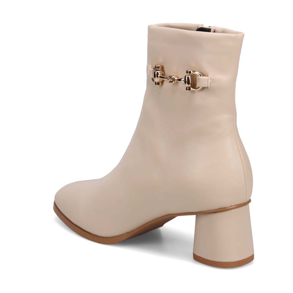 【撥水仕様】モデロ MODELLO ビット付きショートブーツ  DML3103 L-BEIGE 23.0