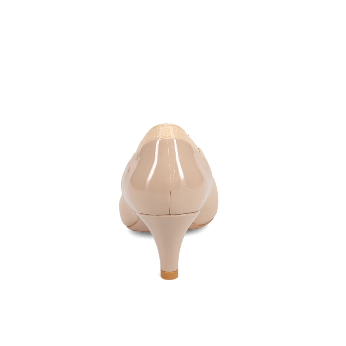 【抗ウイルス・抗菌加工】シンプルでありながら美脚効果抜群のカットライン MODELLO新シリーズ 『SOFURA』 ポインテッドパンプス　DML4504 BEIGE 23.0