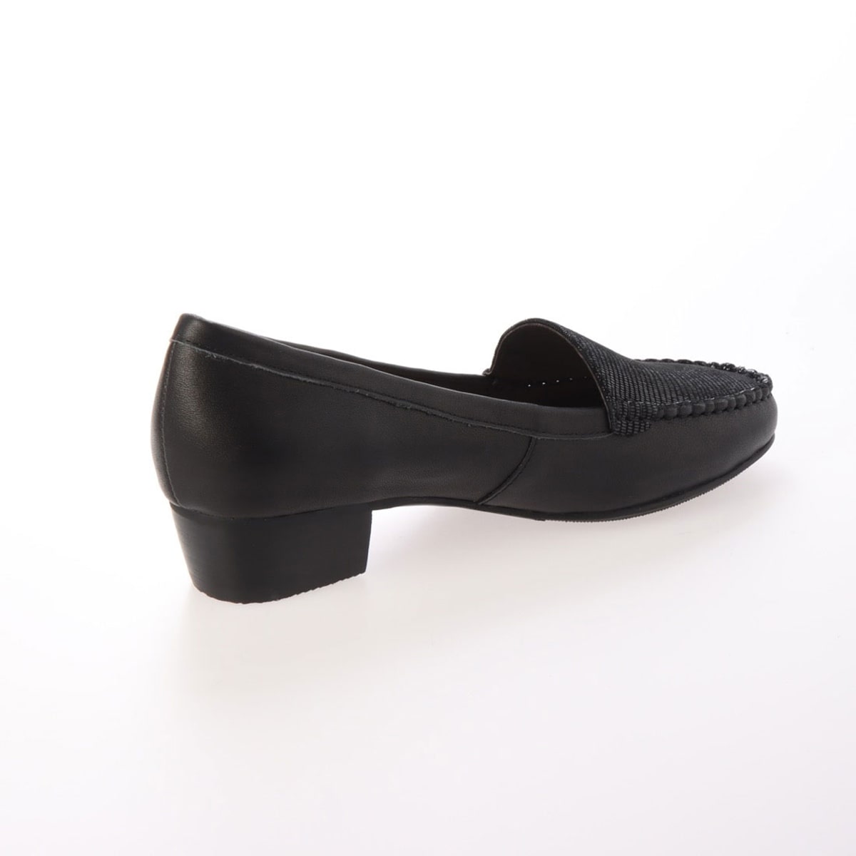 【撥水加工】モデロ MODELLO 人気のモカシンパンプスがリニューアル DML5026 BLACK/BLACK 23.0