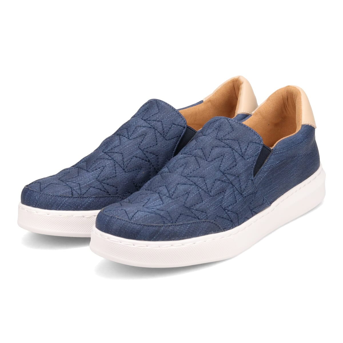 モデロ MODELLO 軽量スリッポンスニーカー  DML6042A NAVY 23.0