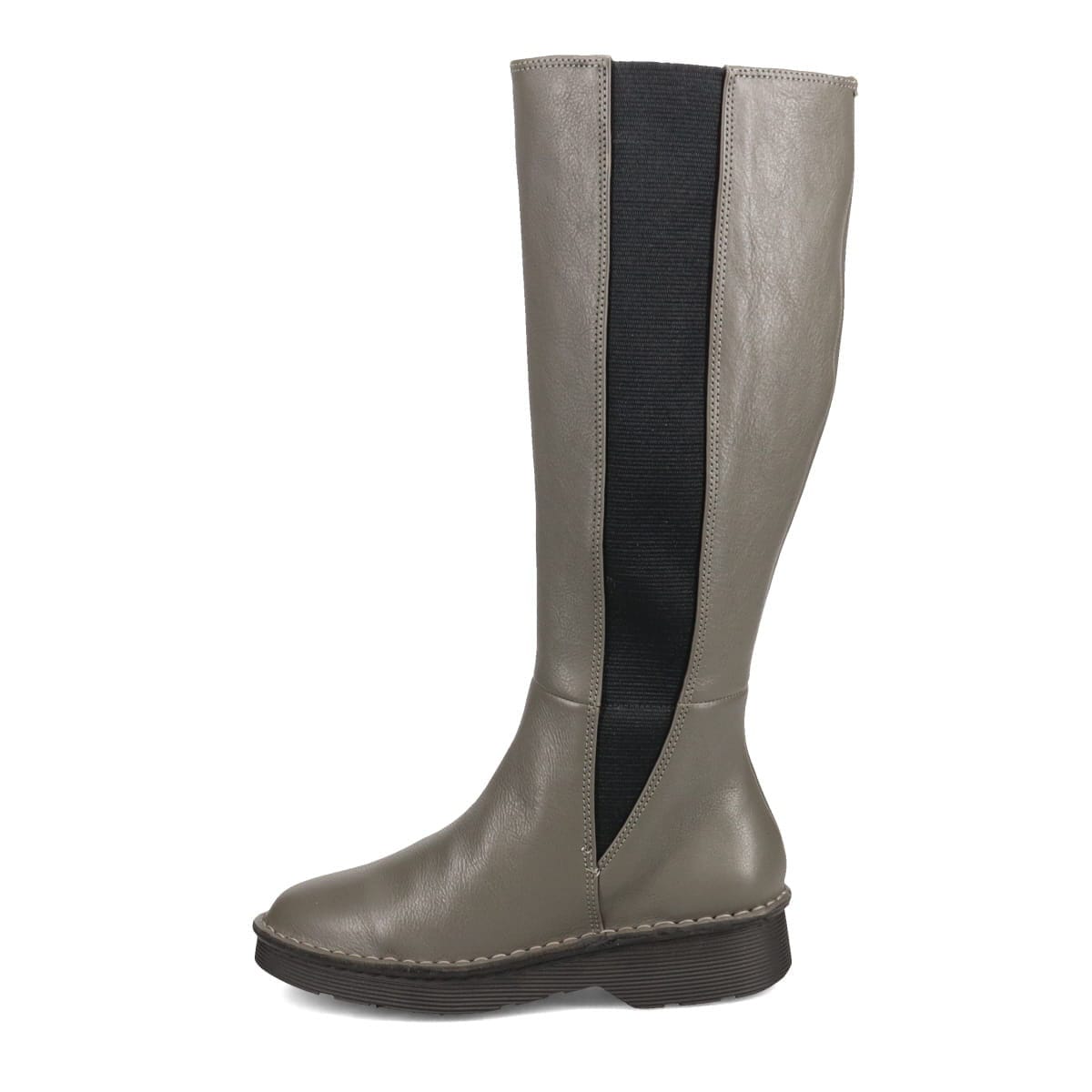 MODELLO ソフトサイドゴア ロングブーツ　DML7132 D-GRAY 23.0