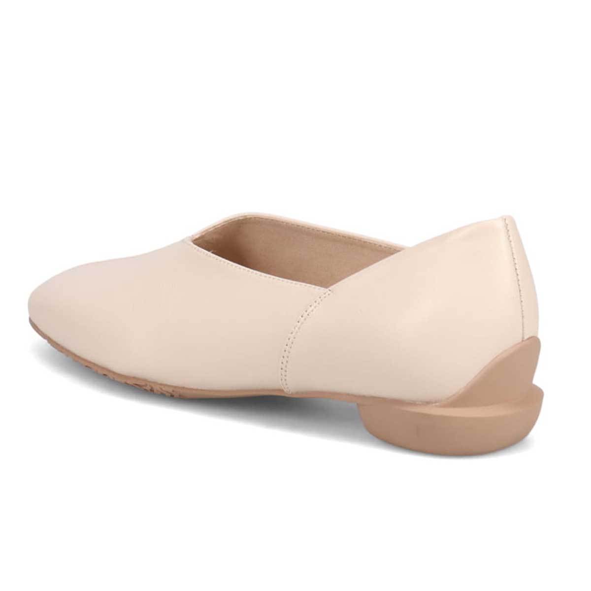 モデロ MODELLO 「リカバリーインソール」搭載で指圧効果により血行を115％促進。Recoveryスクエアパンプス　DML8827R IVORY 23.0