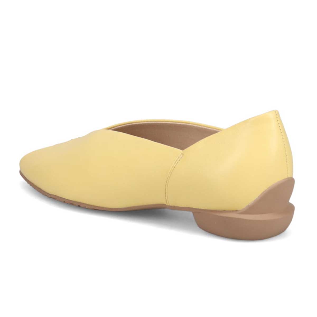 モデロ MODELLO 「リカバリーインソール」搭載で指圧効果により血行を115％促進。Recoveryオープンパンプス　DML8828R YELLOW 23.0