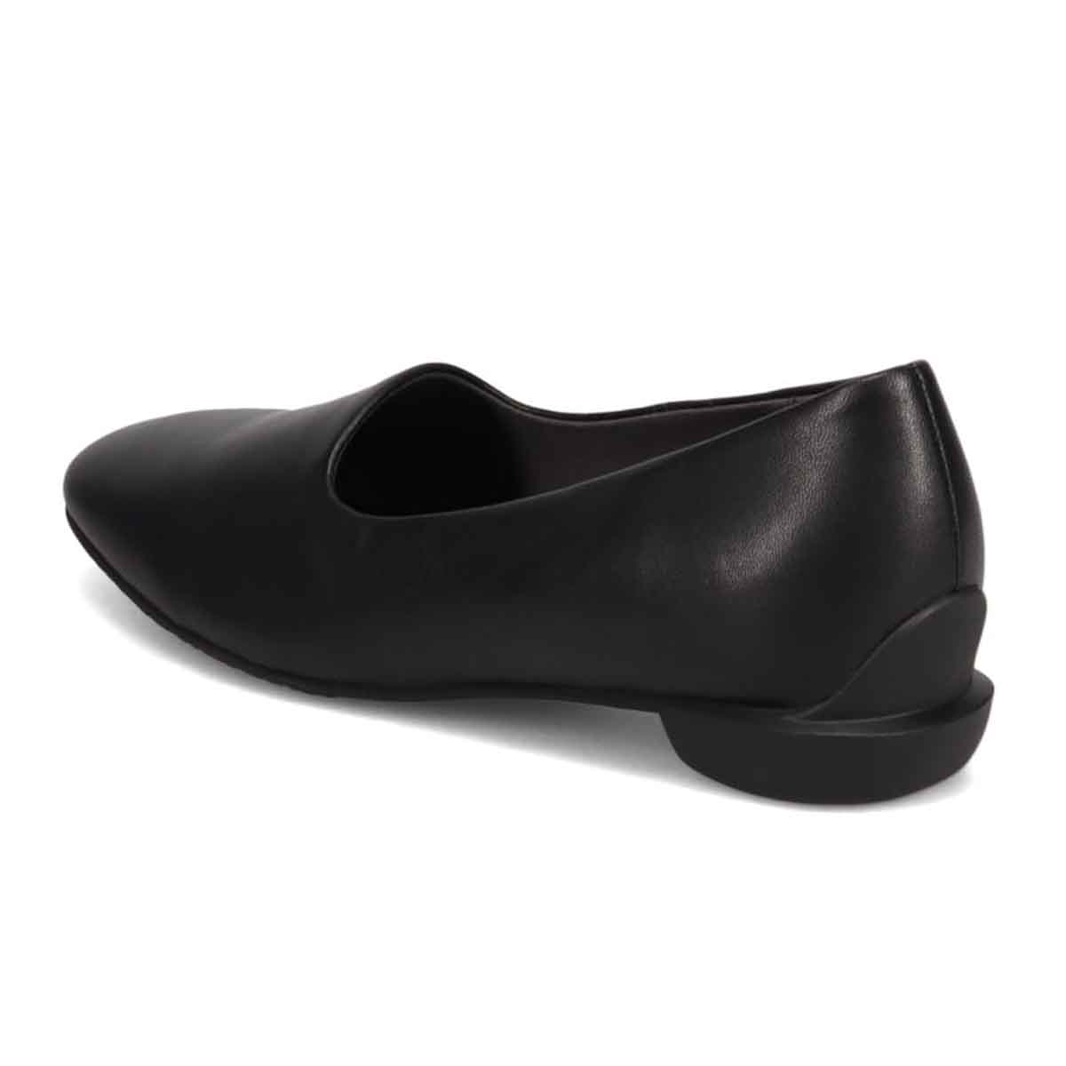 モデロ MODELLO 「Recovery Shiatsu Insole」搭載で指圧効果により血行をよくする。快適な履き心地のスクエアシューズ DML8829R BLACK 23.0