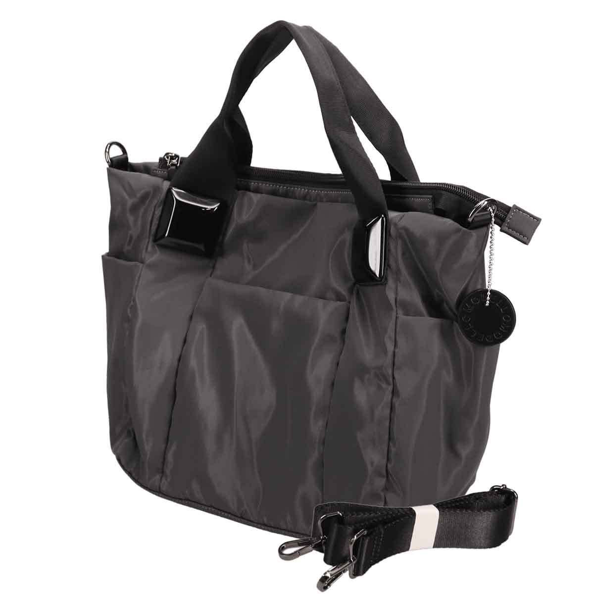 モデロ MODELLO　軽量ナイロン 2WAY マルチポケットトートバッグ　DMLB116 GRAY FREE