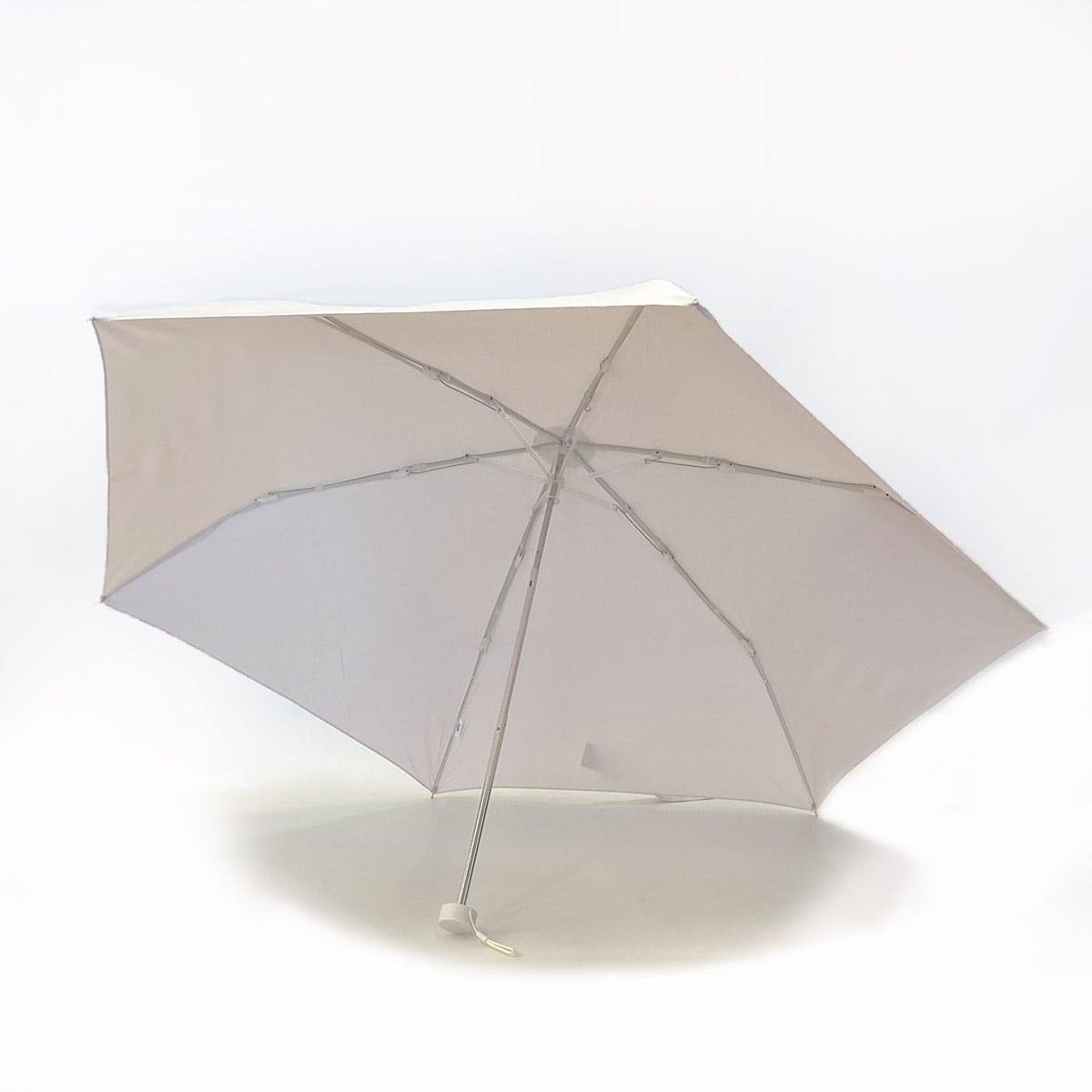 モデロ MODELLO 女性に嬉しいちょっと大きめサイズの風に強い折りたたみ傘　DMLB300 OFF-WHITE FREE
