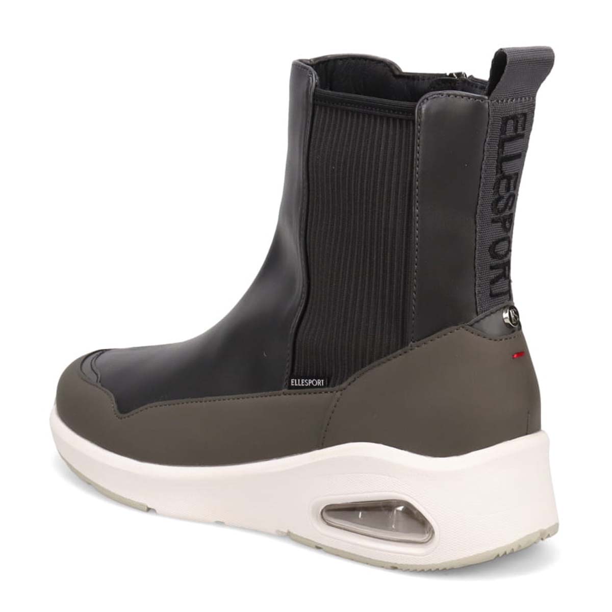 【4cm4時間防水設計】エル スポーツ ELLESPORT エアソールサイドゴアブーツ　ESP12600 D-GRAY 23.0