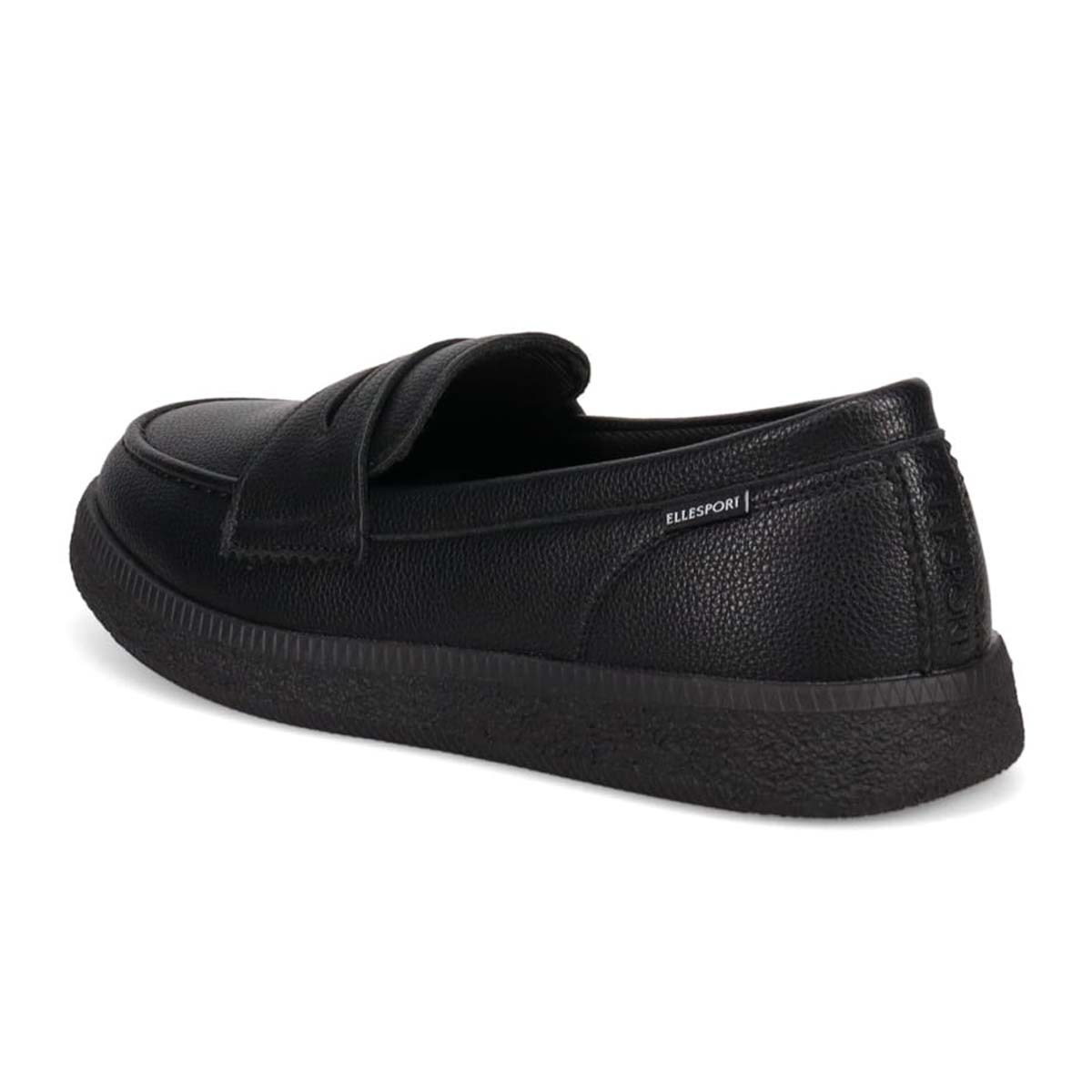 【ユニセックス】エル スポーツ ELLESPORT　オンオフ兼用！歩きやすさを追求したローファースニーカー　ESP14509 BLACK 23.0