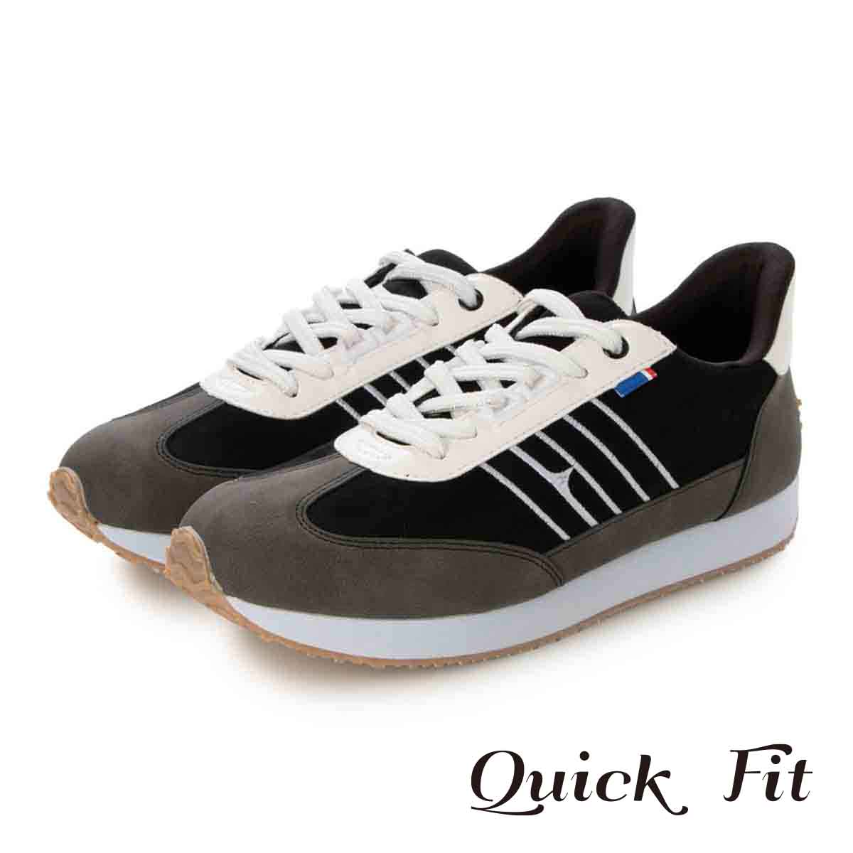 【ユニセックス】エル スポーツ ELLESPORT クイックフィットローテクスニーカー ESP14511 BLACK/C 23.0