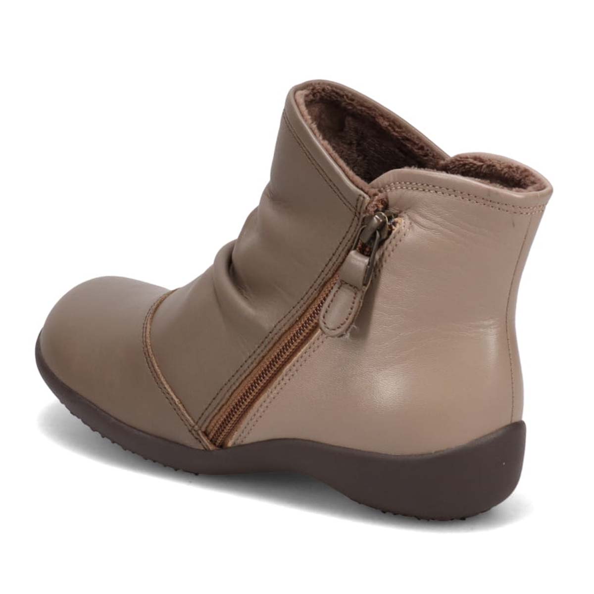 シティ ゴルフ City Golf 柔らか素材 ゆったり足入れドレープ・カジュアルブーツ　GFL20123 GREGE/C 23.0