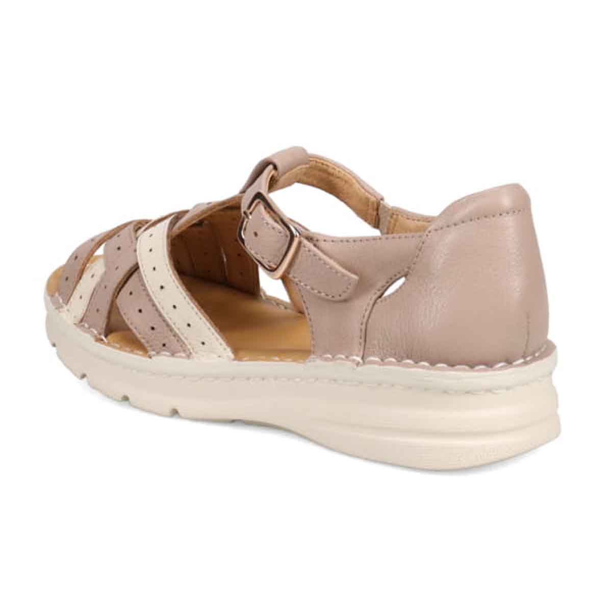 シティ ゴルフ City Golf  アウトステッチ製法のソフトカジュアルサンダル　GFL20154 BEIGE/C 23.0