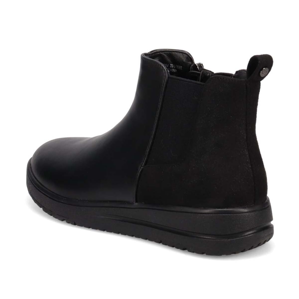 ゴルフトラベラー ゆったりサイドゴアショートブーツ　GFL2105V BLACK 23.0