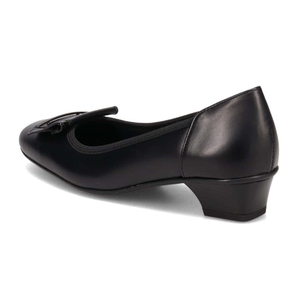 HIROKO KOSHINO  ベーシックローヒールパンプス　HKL5154 BLACK 23.0