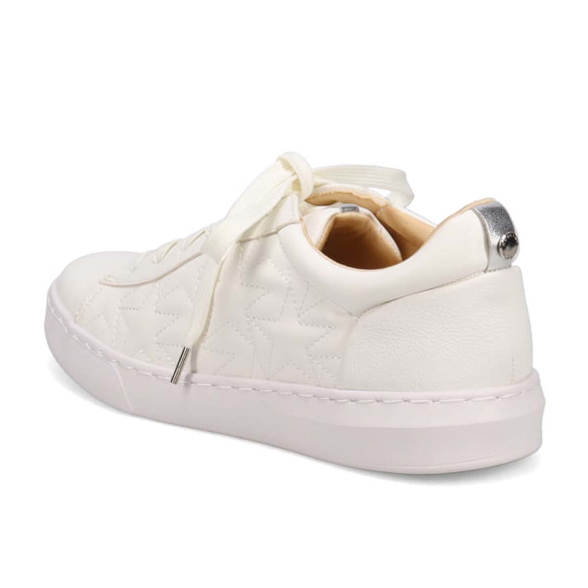 HIROKO KOSHINO キルティングレースアップスニーカー　HKL6209 IVORY 23