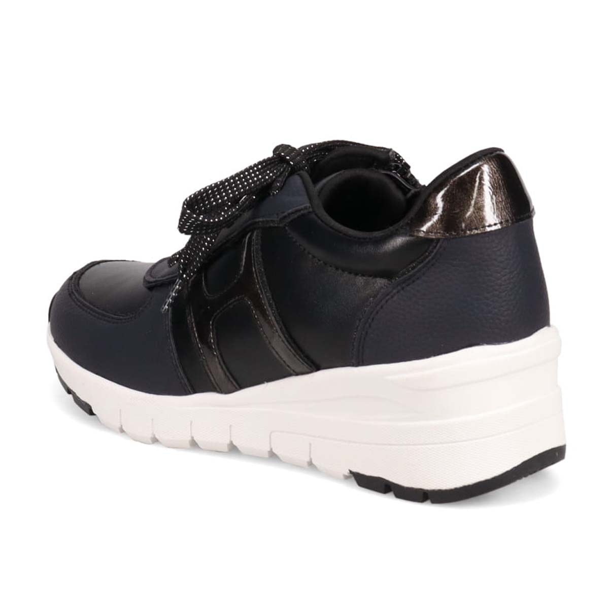 HIROKO KOSHINO スタイルアップスニーカー　HKL6211 BLACK 23