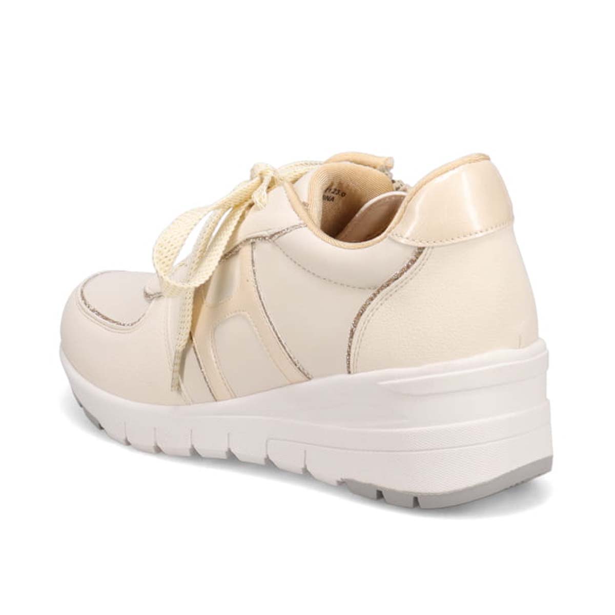 HIROKO KOSHINO スタイルアップスニーカー　HKL6211 IVORY 23