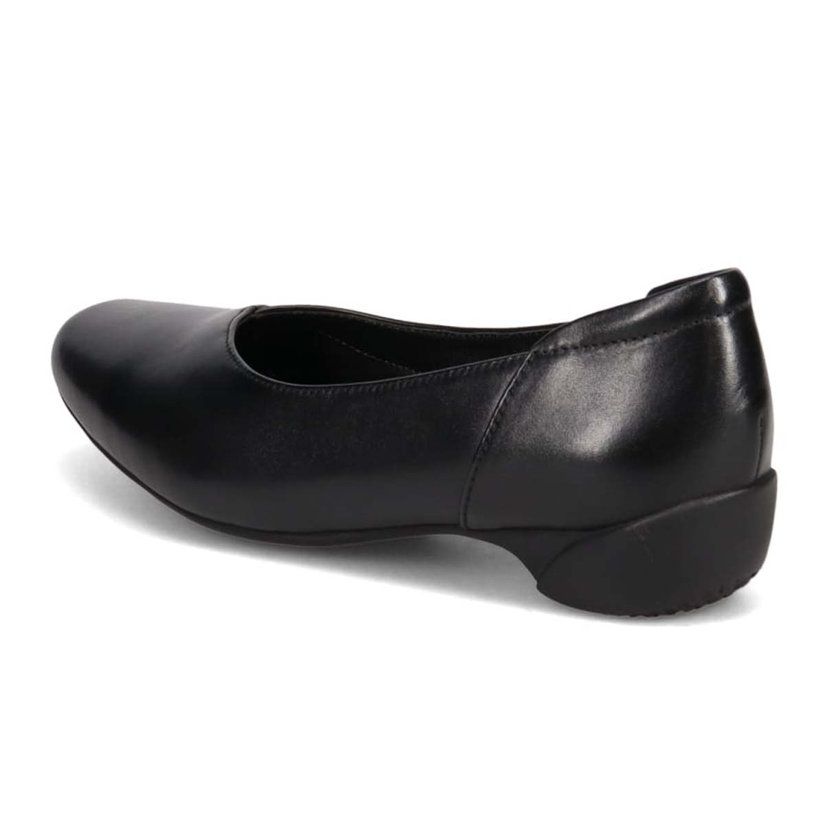 HIROKO KOSHINO 斜めVカットカジュアルパンプス HKL7511 BLACK 23.0