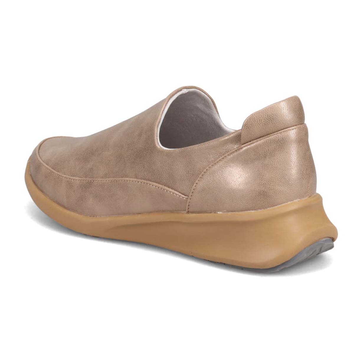 HIROKO KOSHINO FEMME　グラスファイバー入り寒冷地用ソールの上品なスリップオン　HRL2023 L-BROWN 23