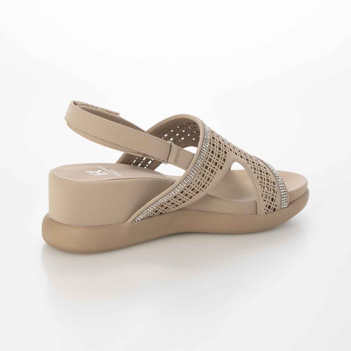 HIROKO KOSHINO FEMME ウェッジサンダル　HRL5010 BEIGE M　(23.0～23.5)