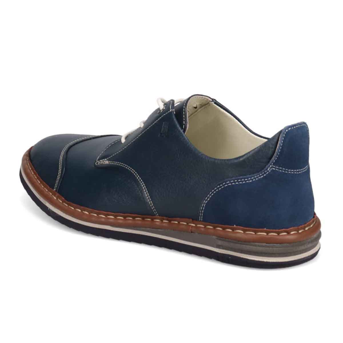 ランバンオンブルー LANVIN en Bleu 「Recovery Shiatsu Insole」搭載で指圧効果により血行を115％促進。LANVIN en Bleu　レースアップ カジュアルシューズ  LB1014XR NAVY 25.0