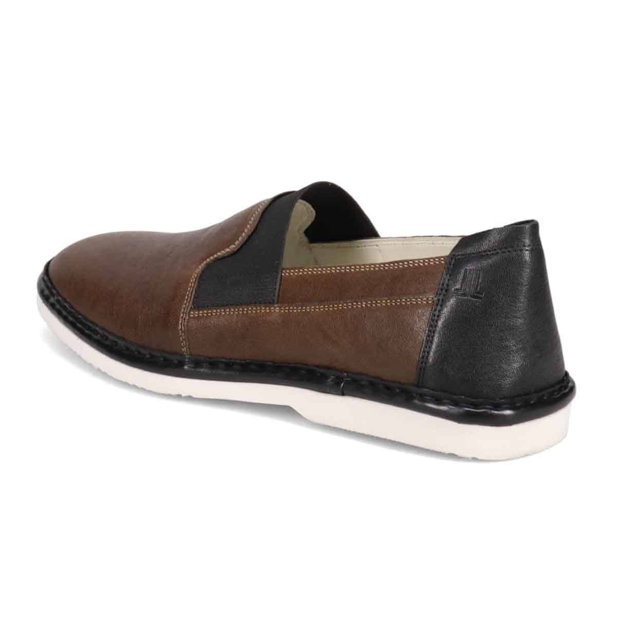 ランバンオンブルー LANVIN en Bleu 「Recovery Shiatsu Insole」搭載で指圧効果により血行をよくする。LANVIN en Bleu　ローファースリップオンシューズ  LB1015XR KHAKI 25.0